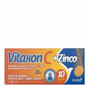 Vitanox C Zinco 1g 10 Comprimidos