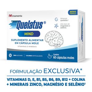 Quelatus Mind 60 Cápsulas Momenta