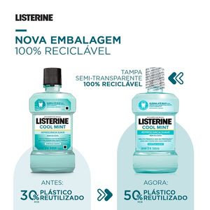 Enxaguante Bucal Listerine Cool Mint Zero Álcool 250ml