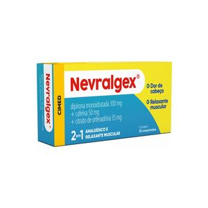 Nevralgex 300mg + 50mg + 35mg 30 comprimidos