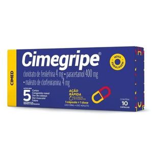 Cimegripe 10 Cápsulas