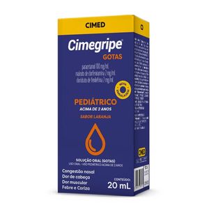 Cimegripe Solução Oral 20ml