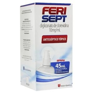 Ferisept Solução Tópica 45ml Spray União Química