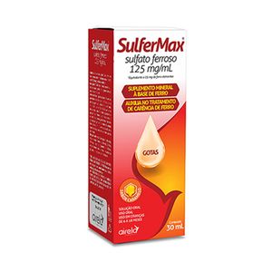 Sulfermax 125mg/ml Solução Oral 30ml