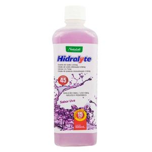 Hidralyte 45 45mg/ml Solução Oral Uva 500ml