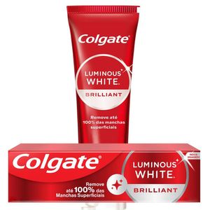 Creme para Clareamento Dental Colgate Luminous White Brilliant Mint 140g