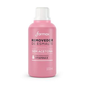 Removedor de Esmalte Farmax sem Acetona 100ml