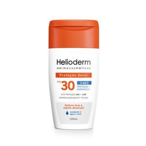 Kit Helioderm Protetor Solar Suncare FPS30 com 2 Unidades 120ml