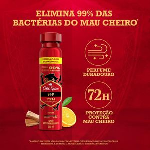 Desodorante Old Spice Aerossol 200ml VIP