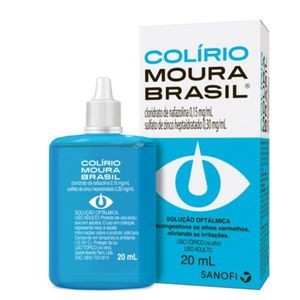 Colírio Moura Brasil 20ml Opella