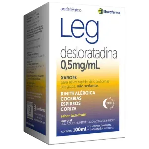 Xarope Leg 0,5mg/ml 100ml Eurofarma