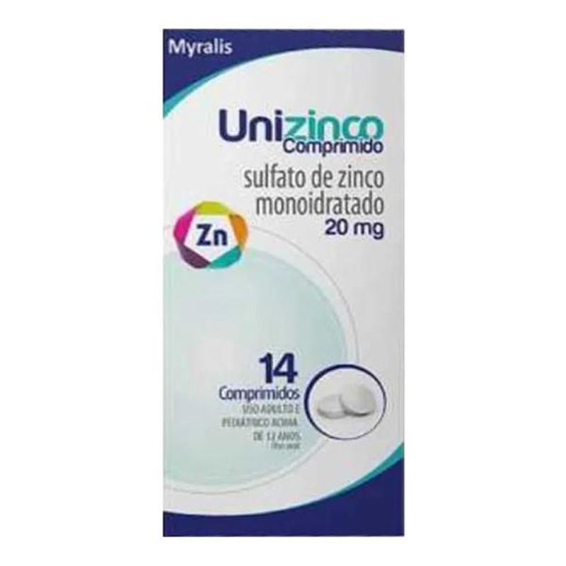 unizinco-20mg-14-comprimidos-myralis-10022256