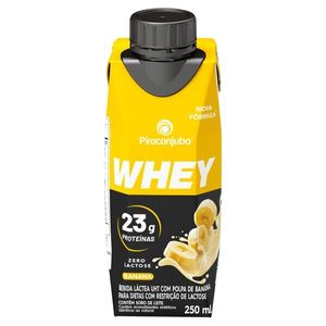 Bebida Láctea Piracanjuba Whey Banana 250ml