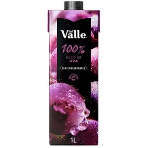 Suco Del Valle 100% Uva 1 Litro