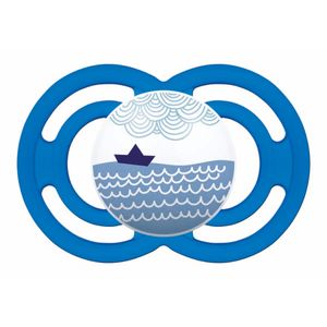 Chupeta Mam Perfect Embalagem Dupla Azul 6 + Meses