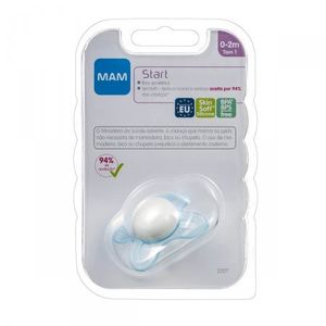 Chupeta Mam Star Azul 0 a 2 Meses 1 Unidade