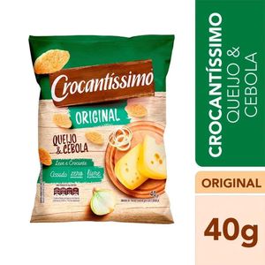 Torrada Crocantissimo 40g Queijo Cebola