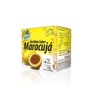 Chá Barão 10 Unidades Maracujá