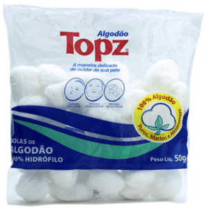 Algodão Topz Bolas Novo 50g