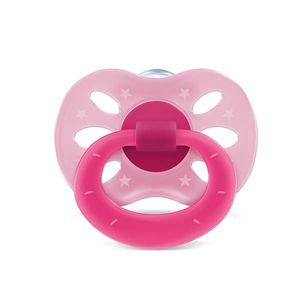 Kit Chupeta Lillo Tamanho 2 Dia e Noite 632431 Orto Lilás/Rosa