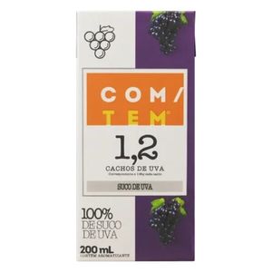 Suco Com/Tem Uva 200ml