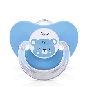 Chupeta Fiona Azul Lillo de Silicone Tamanho 2