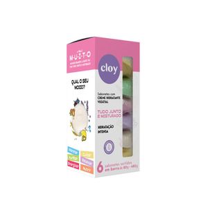 Kit Sabonete 6 Unidades Cloy 80g Beauty Bar