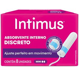 Absorvente Intimus Interno Mini 8 Unidades