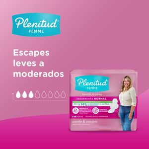 Absorvente Normal Plenitud Femme 8 Unidades