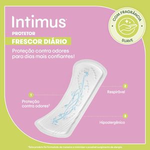 Absorvente Intimus Days com Perfume sem Abas 80 Unidades