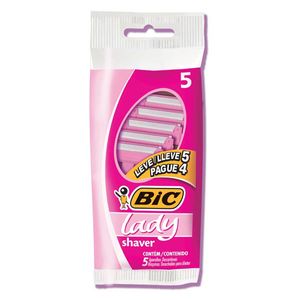 Aparelho Para Depilação Bic Lady Shaver Leve 5 Pague 4