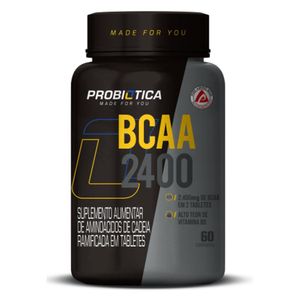 BCAA 2400mg 60 Tabletes Probiótica