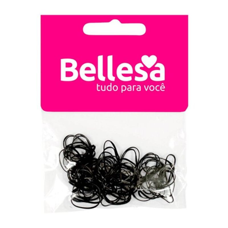 elastico-de-cabelo-bellesa-75-unidades-silicone-preto-10029458