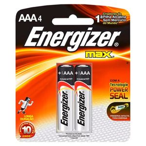 Pilha Energizer Max-SM-Palito AAA2 2 Unidades