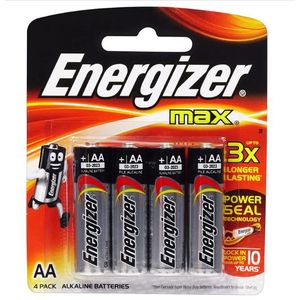 Pilha Energizer Max-SM-Pequena AA4 4 Unidades