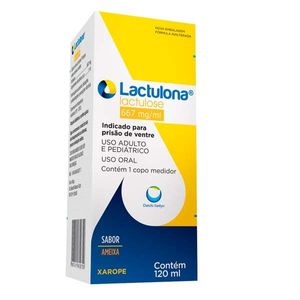 Lactulona 667mg/ml Xarope Ameixa 120ml