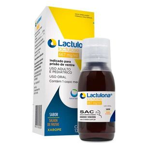 Lactulona 667mg/ml Xarope Salada de Frutas 120ml