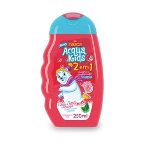 Shampoo Infantil Acqua Kids 2 em 1 250ml Algodão Doce