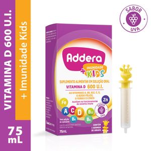 Addera + Imunidade Kids 600UI 75ml Hypermarcas