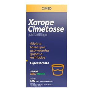 Xarope Cimetosse 120ml Mel e Menta Cimed