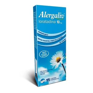 Alergaliv Loratadina Legrand 10mg 15 Comprimidos