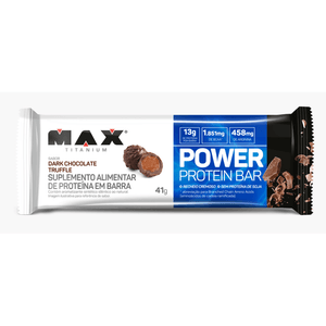 Barra De Proteína Power Protein Bar Dark Chocolate Truffle 41g