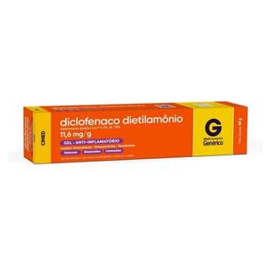 Diclofenaco Dietilamônio Genérico Cimed Gel 60g