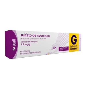 Neomicina Creme Dermatológico Genérico Prati-Donaduzzi 5mg/g 20g