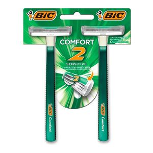 Aparelho de Barbear Bic Comfort 2 Pele Sensível 2 Unidades