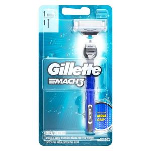 Aparelho de Barbear Gillette Mach3 1 Unidade