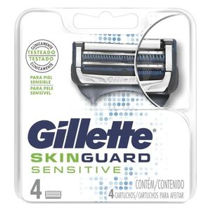 Carga Gillette Skinguard 4 Unidades