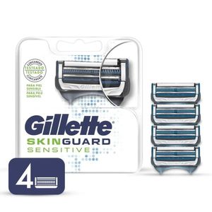 Carga Gillette Skinguard Sensitive 4 Unidades