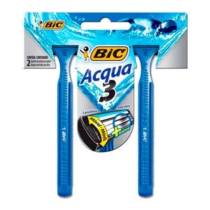 Aparelho De Barbear Bic 2 Unidades Acqua 3