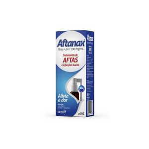 Aftanax 100mg/ml Solução Bucal Spray 25ml